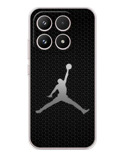 Чехол для Xiaomi 17 с картинкой «Jordan Dark Carbon»