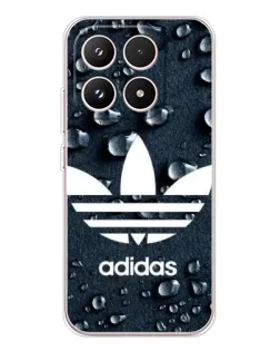 Чехол для Xiaomi 17 с картинкой «Adidas Trefoil Blue»