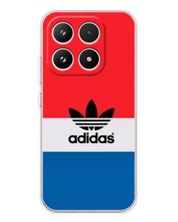 Чехол для Xiaomi 17 с картинкой «Ретро блоки Adidas»