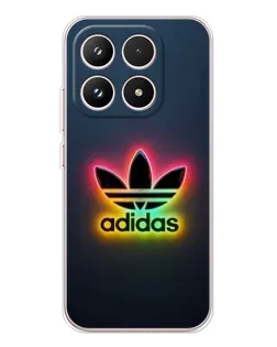 Чехол для Xiaomi 17 с картинкой «Неоновый Adidas»