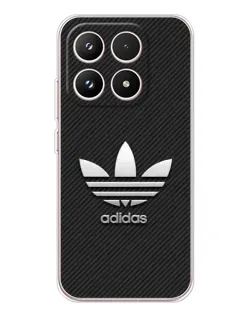 Чехол для Xiaomi 17 с картинкой «Adidas Карбоновая текстура»