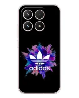 Чехол для Xiaomi 17 с картинкой «Взрыв красок Adidas»