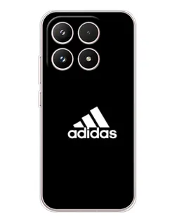 Чехол для Xiaomi 17 с картинкой «Черная классика Adidas»