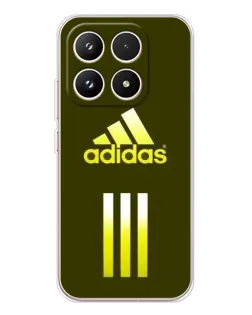 Чехол для Xiaomi 17 с картинкой «Оливковый градиент Adidas»