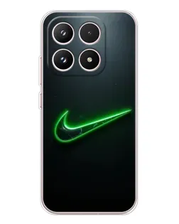Чехол для Xiaomi 17 с картинкой «Неоновый контур Nike» Чехол для Xiaomi 17 с картинкой «Неоновый контур Nike»