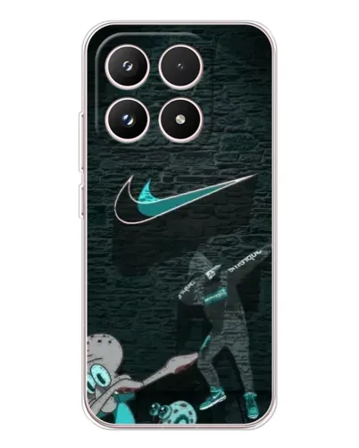 Чехол для Xiaomi 17 с картинкой «Спортивный арт Nike»