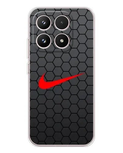 Чехол для Xiaomi 17 с картинкой «Nike — карбоновая сетка»