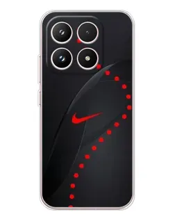 Чехол для Xiaomi 17 с картинкой «Абстрактный дизайн Nike»
