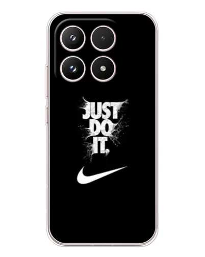 Чехол для Xiaomi 17 с картинкой «Текстовый принт Nike»