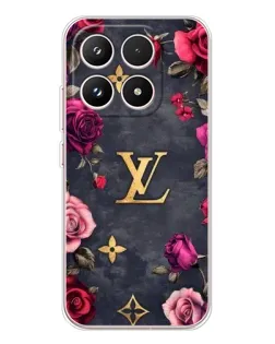 Чехол для Xiaomi 17 с картинкой «Цветочный Louis Vuitton»