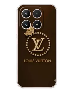 Чехол для Xiaomi 17 с картинкой «LV — золотая печать»