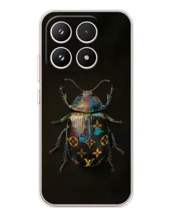 Чехол для Xiaomi 17 с картинкой «LV — мраморный принт»