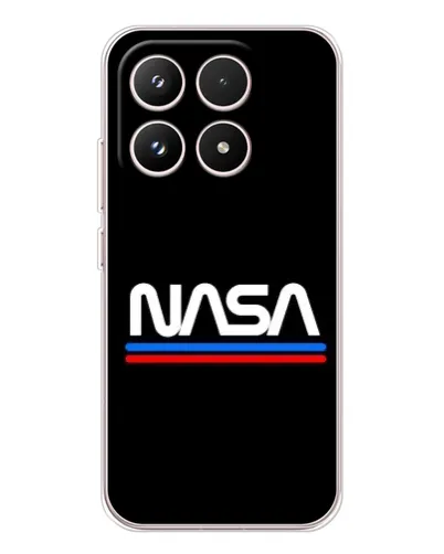 Чехол для Xiaomi 17 с картинкой «NASA — классика Red Blue» Чехол для Xiaomi 17 с картинкой «NASA — классика Red Blue»