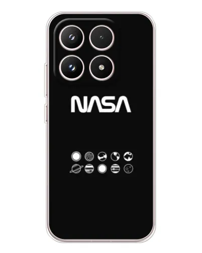 Чехол для Xiaomi 17 с картинкой «NASA — технический принт» Чехол для Xiaomi 17 с картинкой «NASA — технический принт»