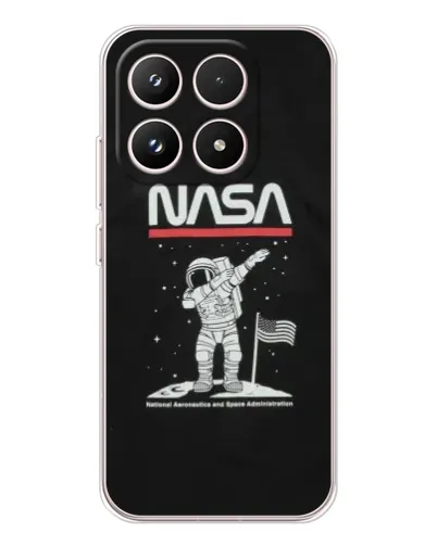 Чехол для Xiaomi 17 с картинкой «NASA — шагаем по Луне» Чехол для Xiaomi 17 с картинкой «NASA — шагаем по Луне»
