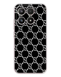 Чехол для Xiaomi 17 с картинкой «Gucci — сетчатый паттерн»