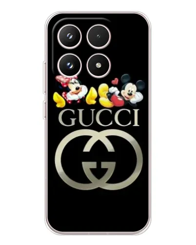 Чехол для Xiaomi 17 с картинкой «Gucci — герои Disney»