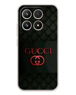 Чехол для Xiaomi 17 с картинкой «Gucci — стеганый черный»