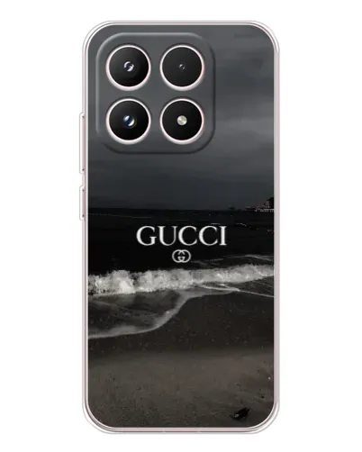Чехол для Xiaomi 17 с картинкой «Gucci — морской прибой»