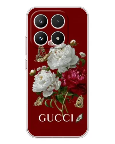 Чехол для Xiaomi 17 с картинкой «Gucci —  сад»