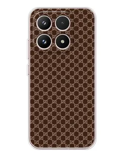 Чехол для Xiaomi 17 с картинкой «Gucci — шоколадная сетка»