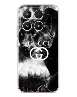 Чехол для Xiaomi 17 с картинкой «Gucci — дикая природа»