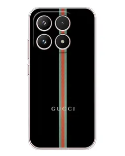Чехол для Xiaomi 17 с картинкой «Gucci — строгая линия»