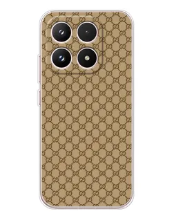 Чехол для Xiaomi 17 с картинкой «Gucci — классический беж»