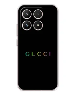 Чехол для Xiaomi 17 с картинкой «Gucci — неоновый минимализм»