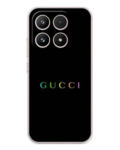 Чехол для Xiaomi 17 с картинкой «Gucci — неоновый минимализм» Чехол для Xiaomi 17 с картинкой «Gucci — неоновый минимализм»