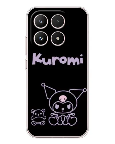 Чехол для Xiaomi 17 с картинкой «Kuromi — черный минимализм» Чехол для Xiaomi 17 с картинкой «Kuromi — черный минимализм»