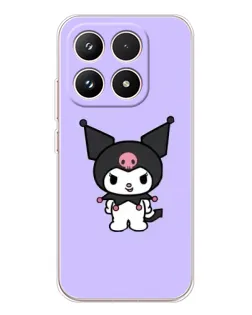 Чехол для Xiaomi 17 с картинкой «Kuromi — нежный фиолетовый»