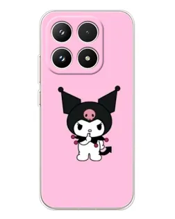 Чехол для Xiaomi 17 с картинкой «Kuromi — розовая нежность»