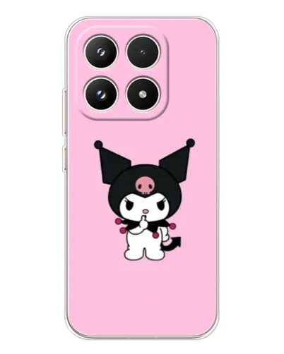 Чехол для Xiaomi 17 с картинкой «Kuromi — розовая нежность» Чехол для Xiaomi 17 с картинкой «Kuromi — розовая нежность»