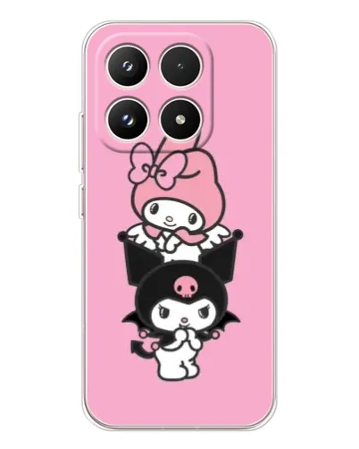 Чехол для Xiaomi 17 с картинкой «My Melody и Kuromi» Чехол для Xiaomi 17 с картинкой «My Melody и Kuromi»