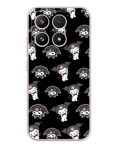 Чехол для Xiaomi 17 с картинкой «Черный паттерн Kuromi» Чехол для Xiaomi 17 с картинкой «Черный паттерн Kuromi»