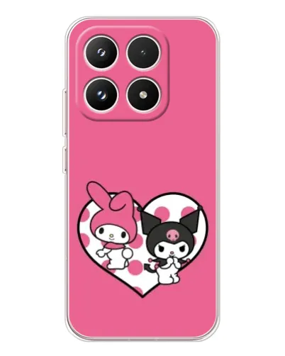 Чехол для Xiaomi 17 с картинкой «Kuromi и My Melody» Чехол для Xiaomi 17 с картинкой «Kuromi и My Melody»