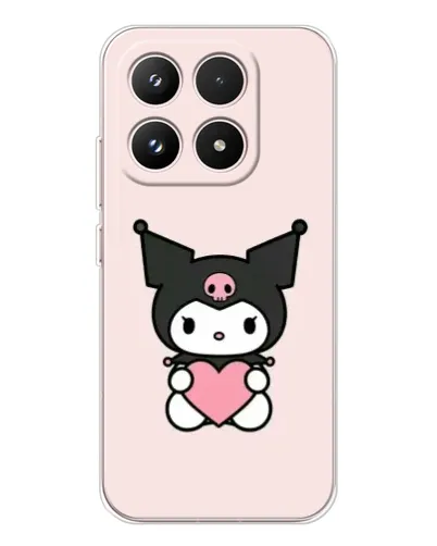 Чехол для Xiaomi 17 с картинкой «Kuromi и сердце» Чехол для Xiaomi 17 с картинкой «Kuromi и сердце»