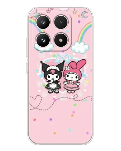 Чехол для Xiaomi 17 с картинкой «My Melody и Kuromi» Чехол для Xiaomi 17 с картинкой «My Melody и Kuromi»