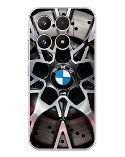 Чехол для Xiaomi 17 с картинкой «BMW — деталь диска»