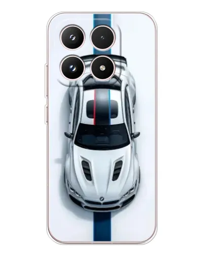 Чехол для Xiaomi 17 с картинкой «Вид сверху — BMW M»
