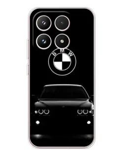 Чехол для Xiaomi 17 с картинкой «BMW — взгляд из темноты»