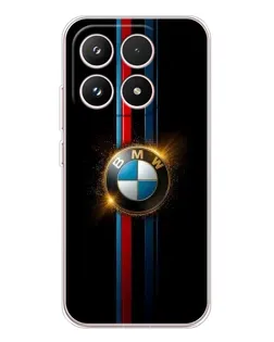 Чехол для Xiaomi 17 с картинкой «BMW M-Power неон»