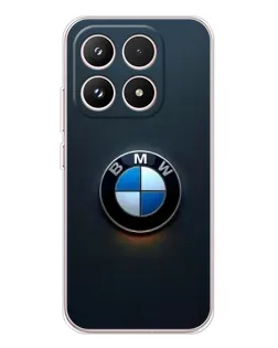 Чехол для Xiaomi 17 с картинкой «Логотип BMW — минимализм»