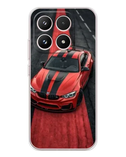 Чехол для Xiaomi 17 с картинкой «BMW на красной дорожке»