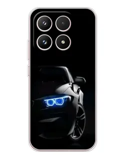 Чехол для Xiaomi 17 с картинкой «BMW — ночной взгляд»