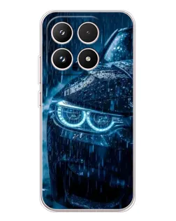 Чехол для Xiaomi 17 с картинкой «BMW под дождем»
