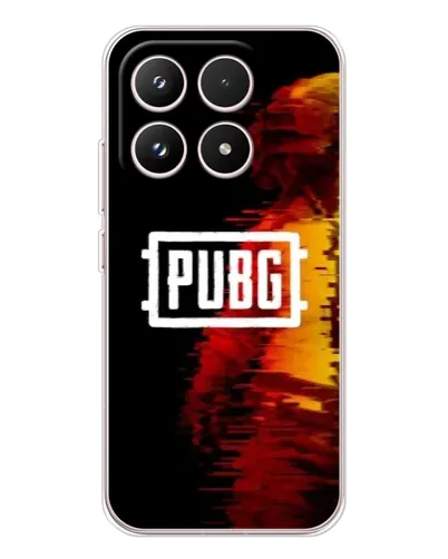 Чохол для Xiaomi 17 з картинкою «Яскравий логотип PUBG»