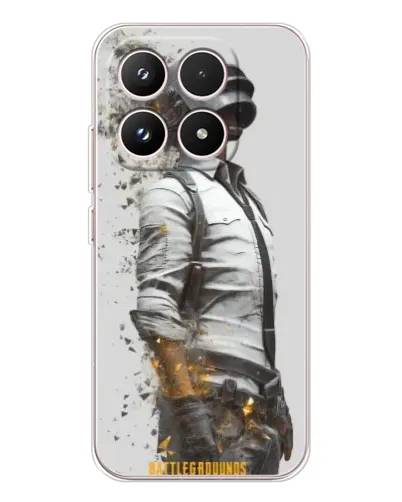 Чохол для Xiaomi 17 з картинкою «PUBG — боєць у пилу»