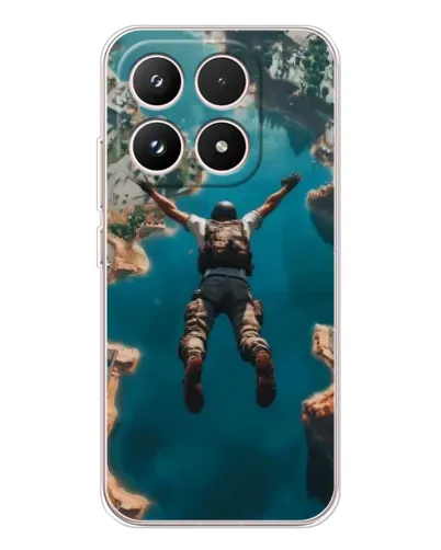 Чохол для Xiaomi 17 з картинкою «PUBG — вільне падіння»